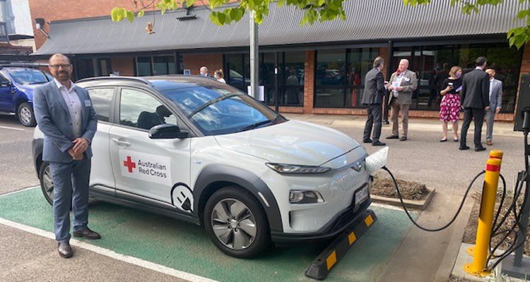 New Australian Red Cross - Electric Vehicle by Interleasing